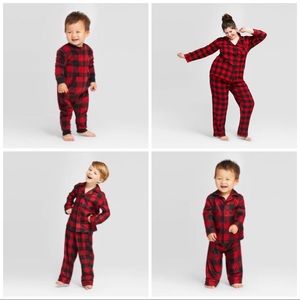 Baby Buffalo Check Pajamas - Wondershop™